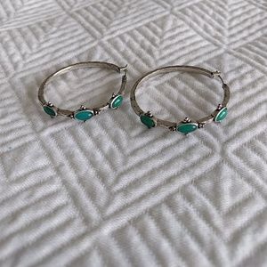 Lucky Brand Hoop Earrings